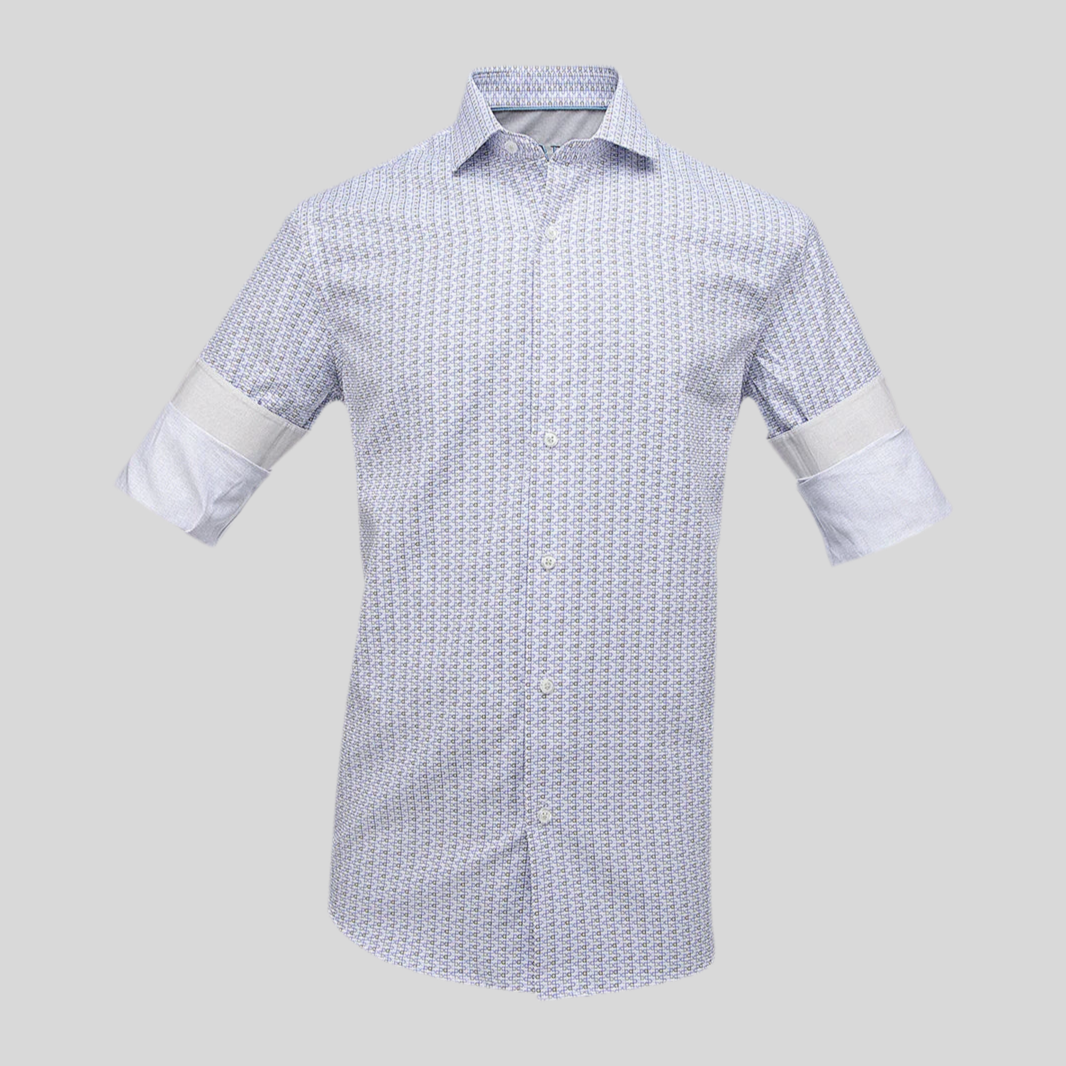 Camisa Cuadra Caballero #CM08042