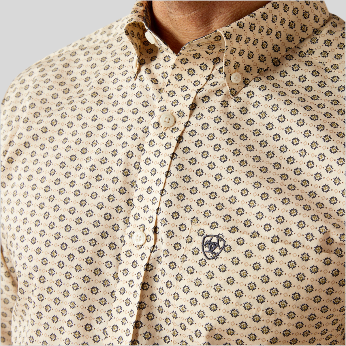 Camisa Ariat Fraiser Corte Fitted