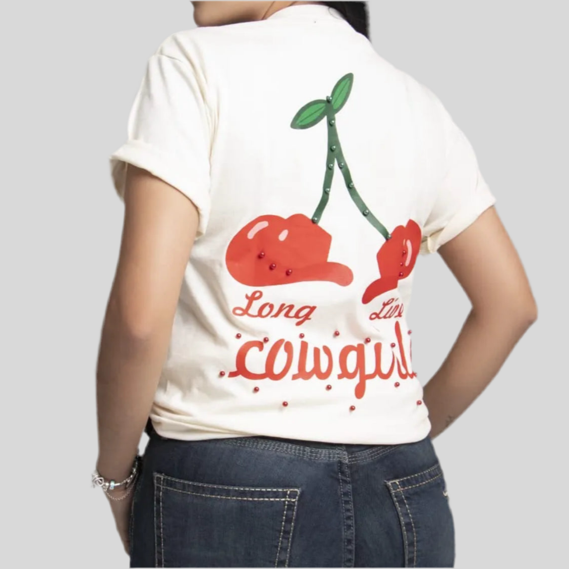 Playera Cactus Brand Cerezas