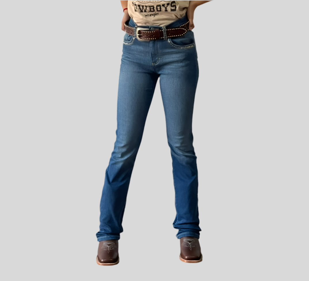 Pantalón Wrangler #7222 High Rise.