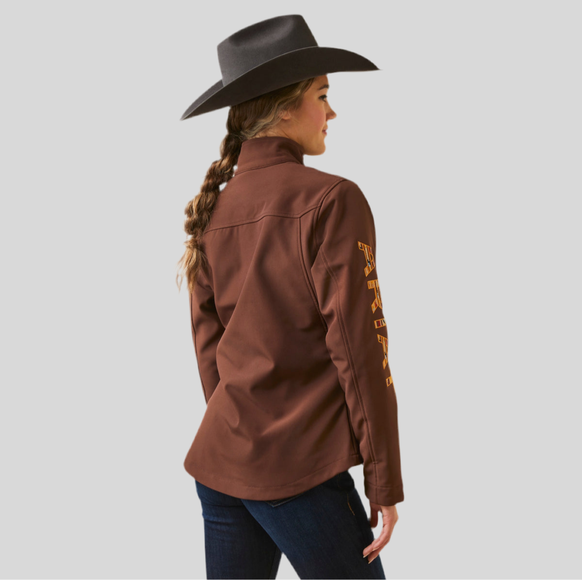 Team Logo Softshell Chimayo JKT Sahaved Chocolate 10046017