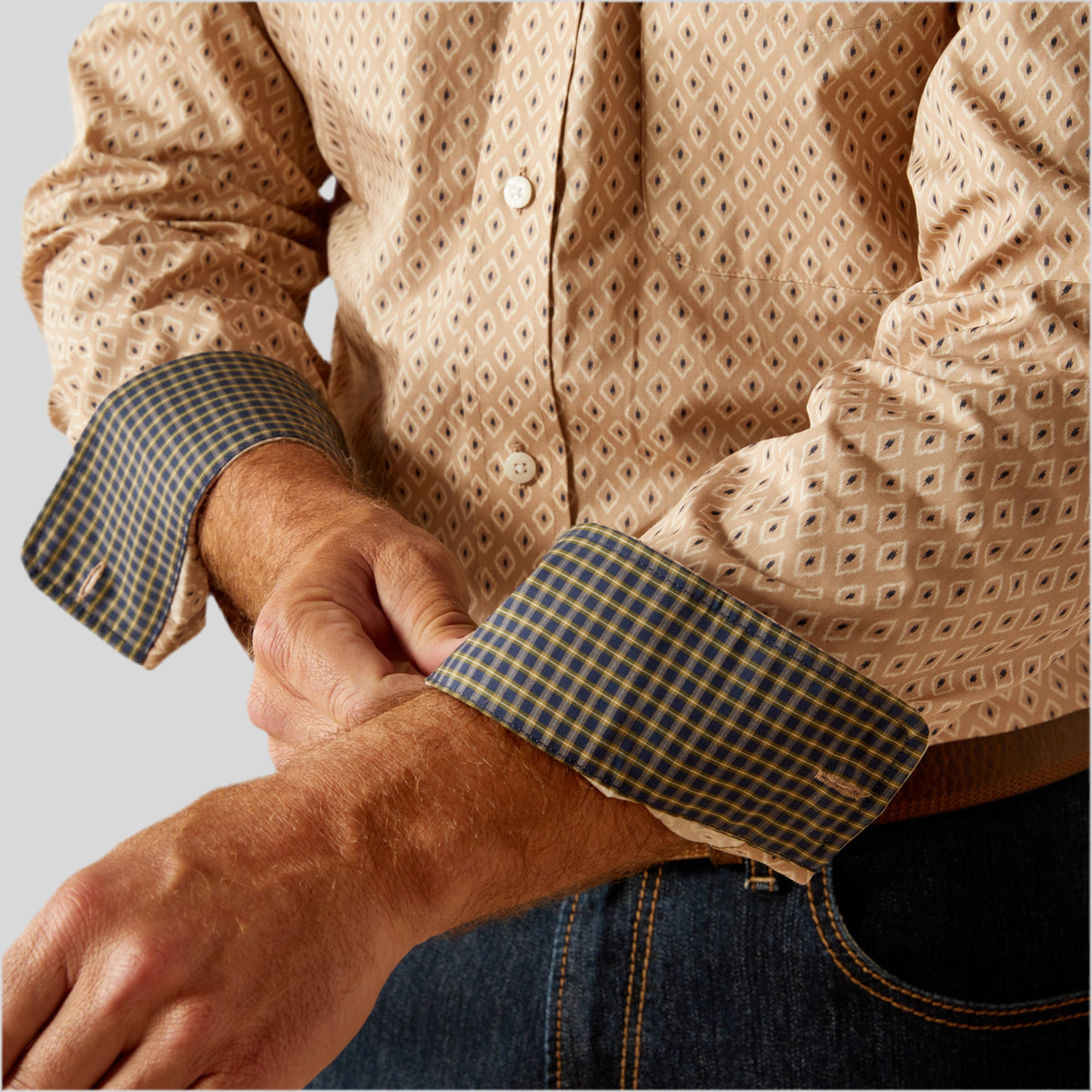 Camisa Ariat Libre De Arrugas Frazier Corte Clásico 10053909