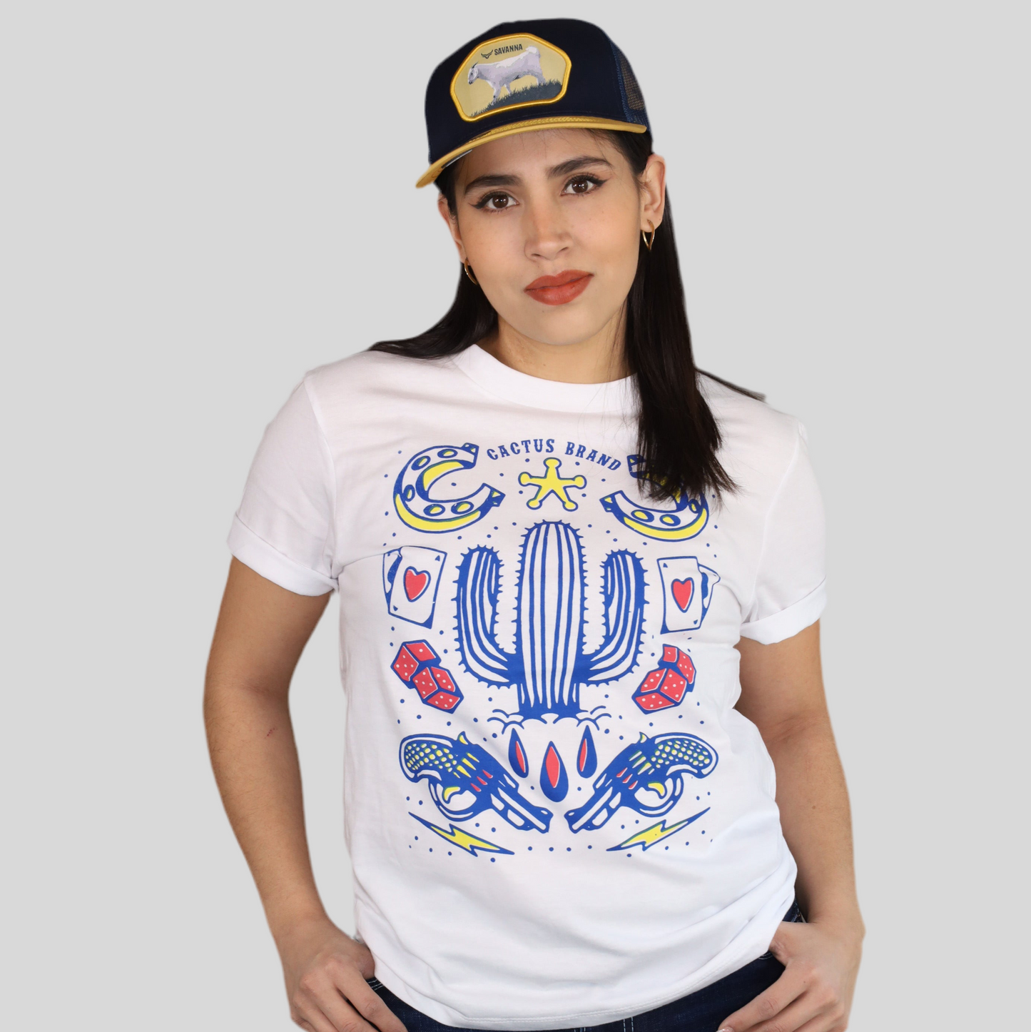 Playera Cactus Brand Naipes