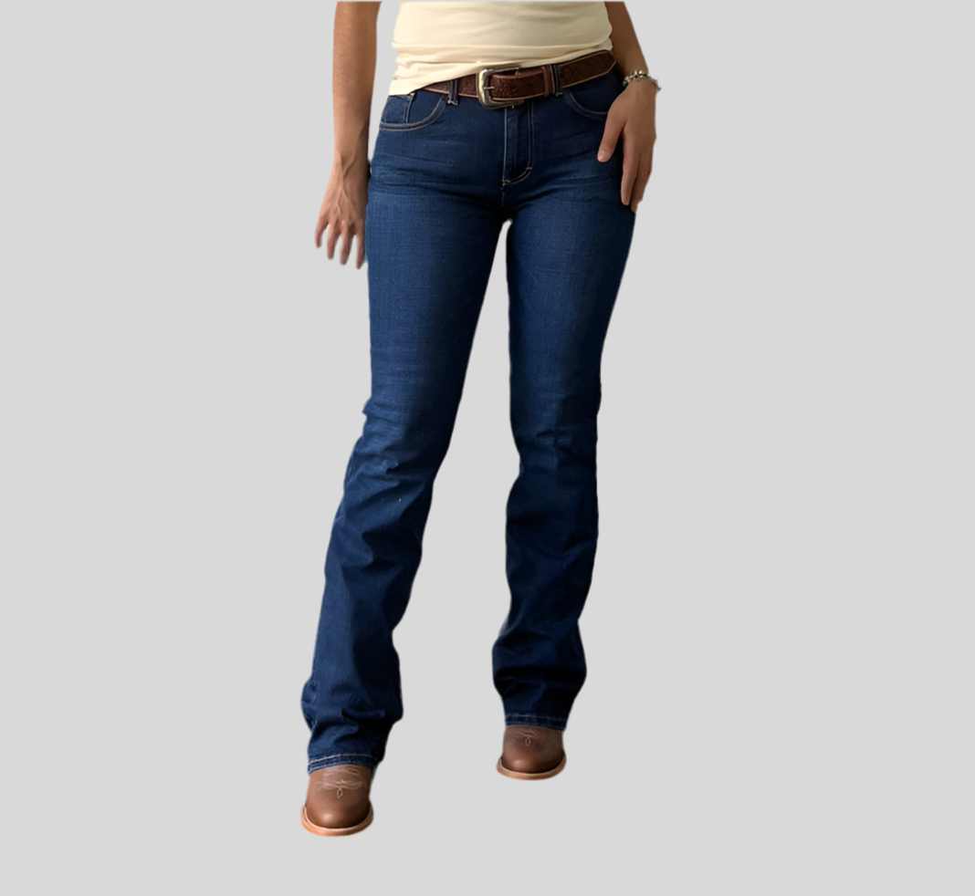 Pantalón Wrangler #7308 Retro High Rise Corte Bota.