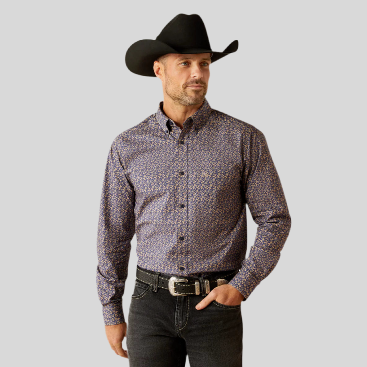 Camisa Ariat #10052367 Thell Corte Fitted