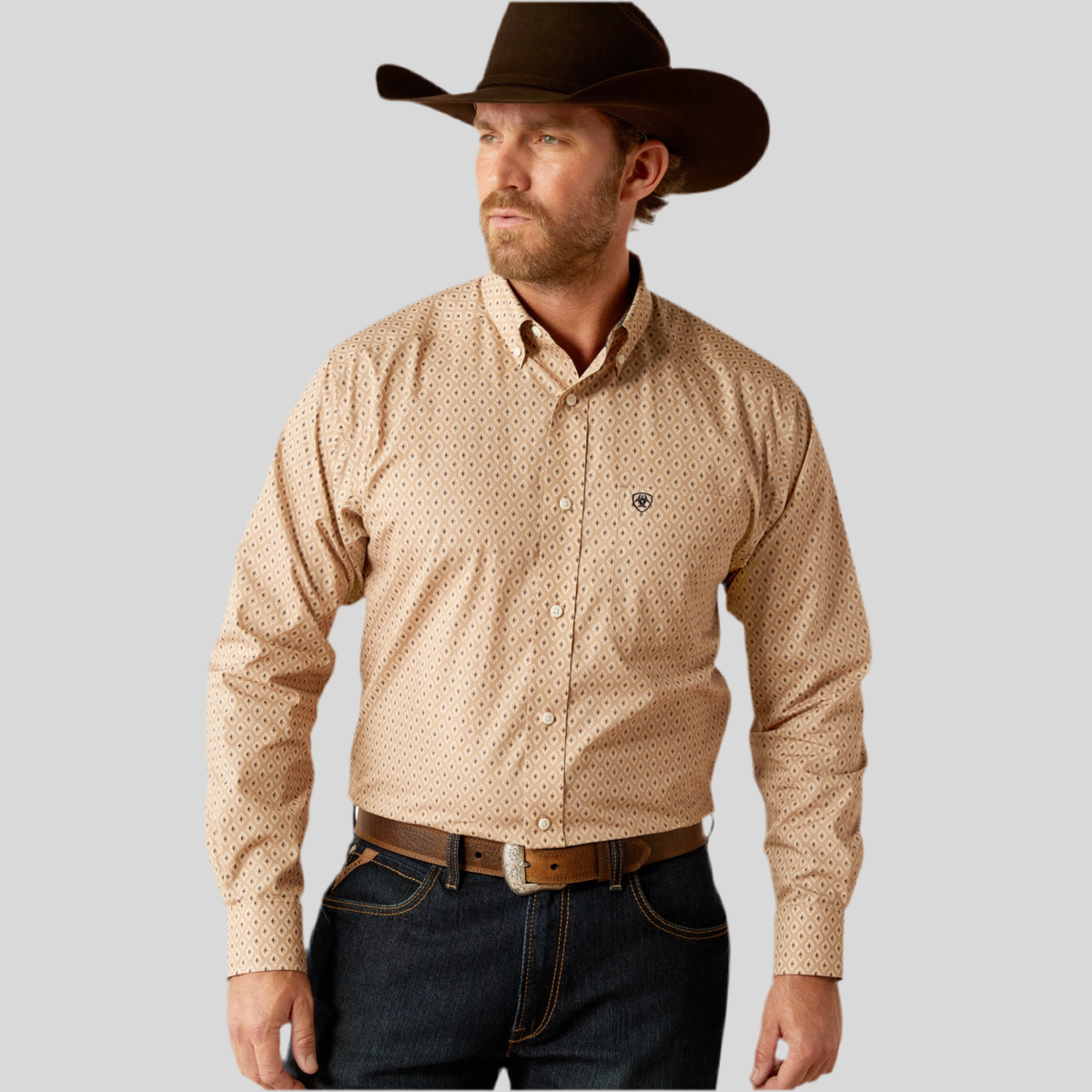 Camisa Ariat Libre De Arrugas Frazier Corte Clásico 10053909
