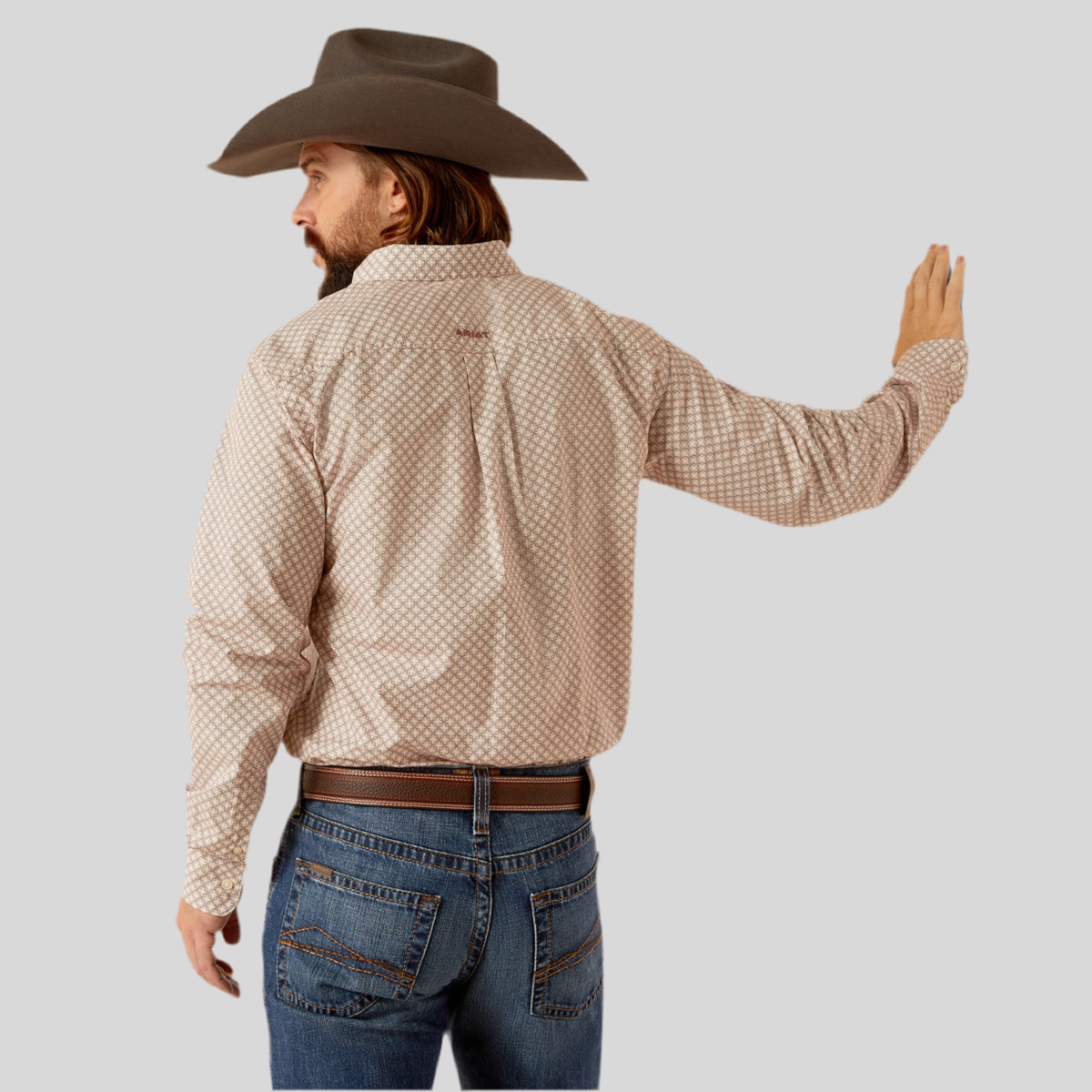 Camisa Ariat Titus Corte Fitted 10052366