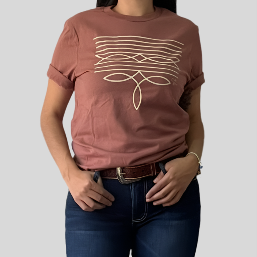 Playera Cactus Brand Ringlee Nude