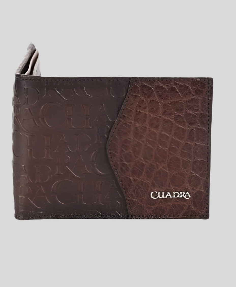 Billetera Cuadra Alligator Cafe