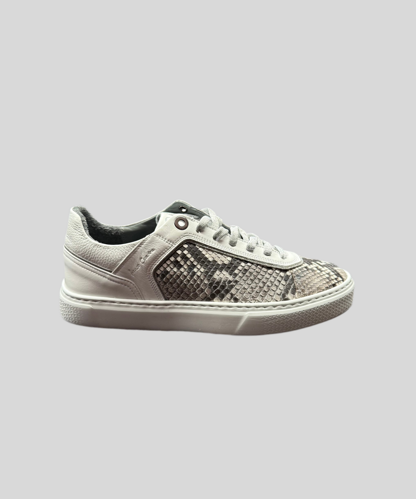 Zapato Cuadra Dama #45EPBPN Piton R/Vaquilla Pandora Beige.