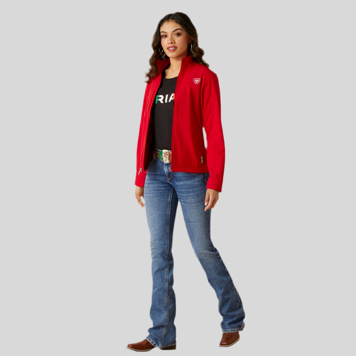 Chamarra Softshell Team México Rojo 10033526