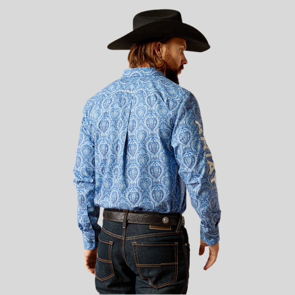 Camisa Ariat Team Kellan Corte Fitted 10052627