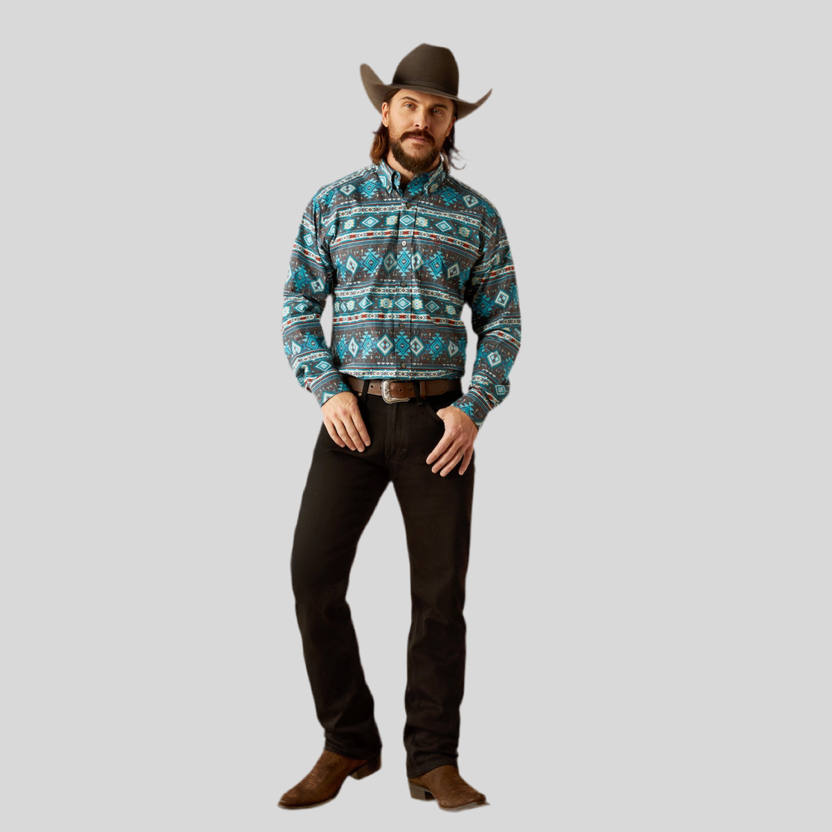 Camisa Ariat corte clasico 10053868