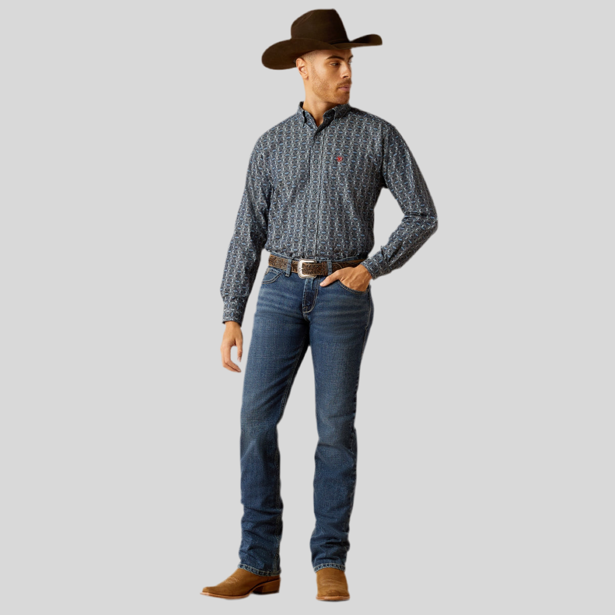 Camisa Ariat Rochard Corte Clásico 10052358