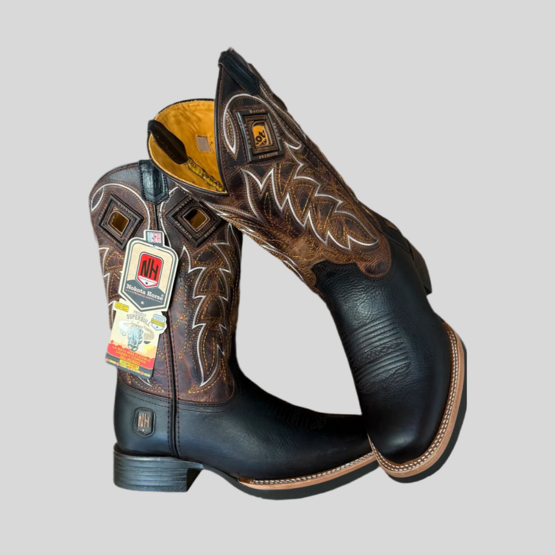 Bota Vaquera Nokota Bisonte Chocolate. MC CARTHY 20
