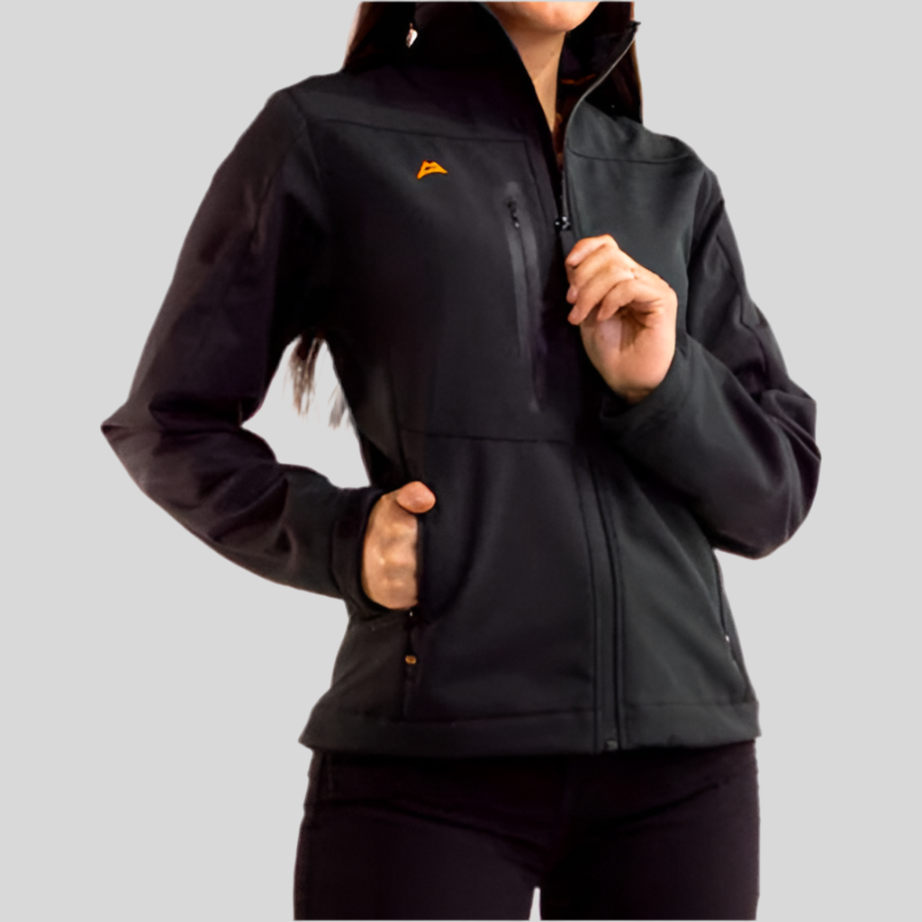 Chamarra Dama Icy Denver Black/ Orange WJ1995-SP1-2