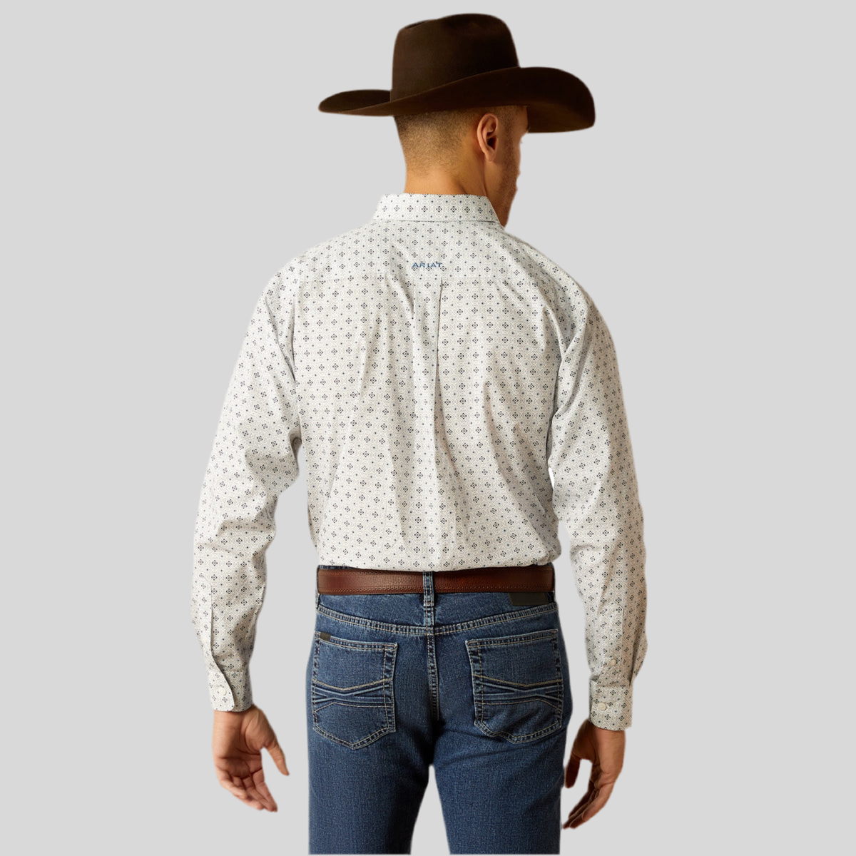 Camisa Ariat Libre De Arrugas Lucca Corte Clásico C 10052387