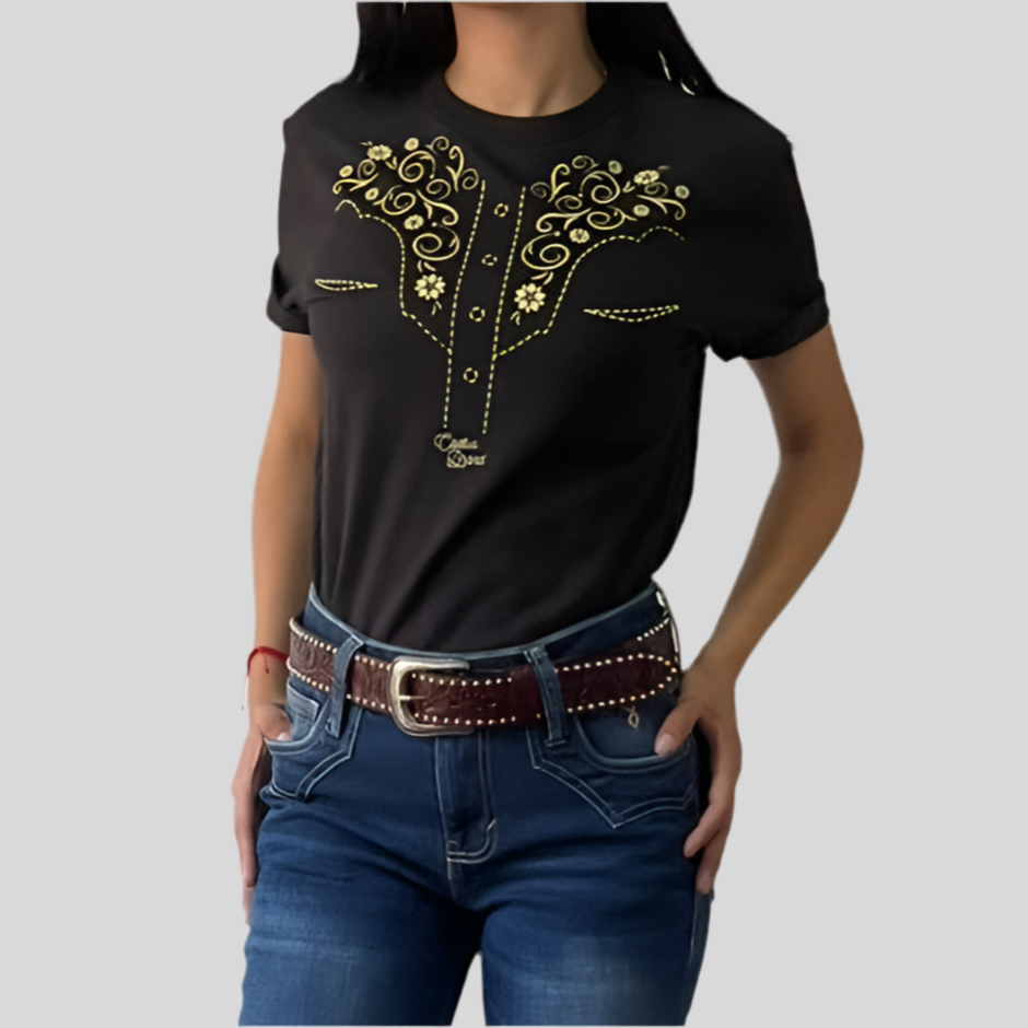 Playera Charra