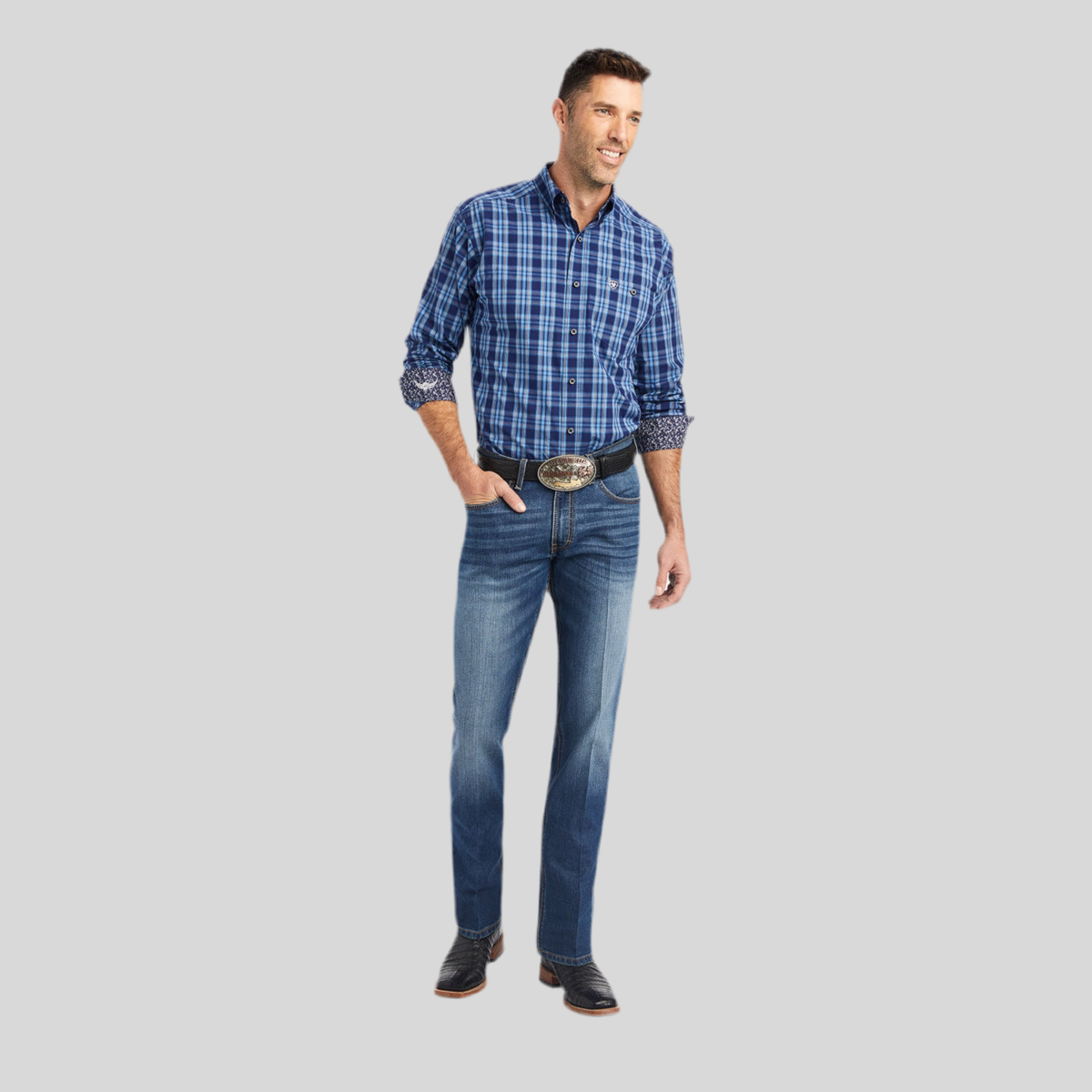 Camisa Ariat corte clasico colección relentless 10042348