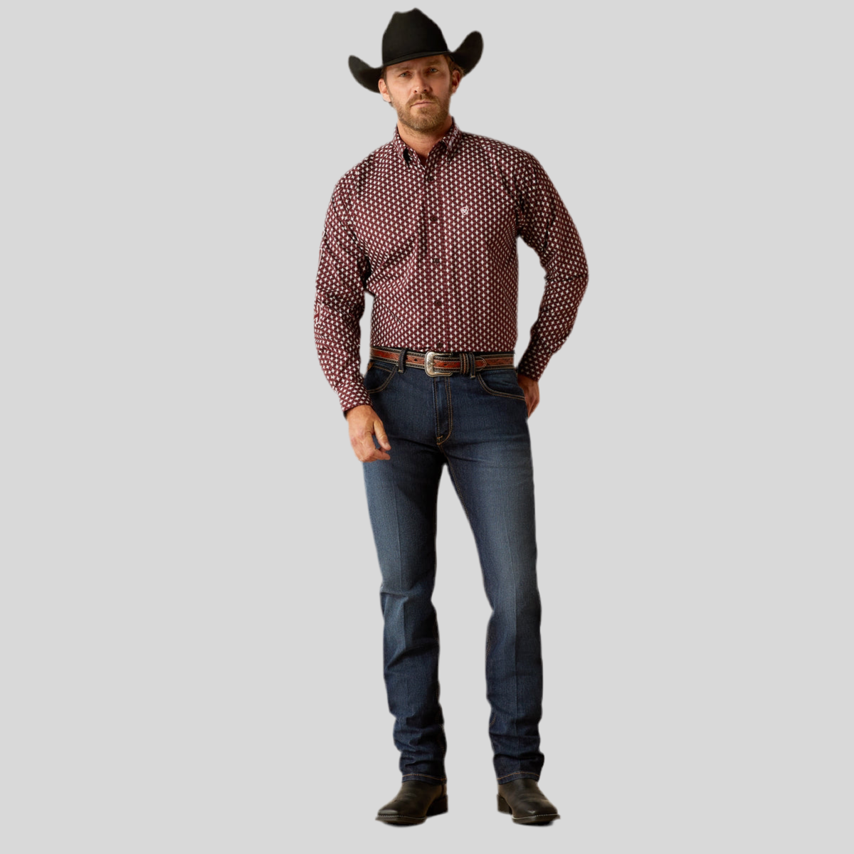 Camisa Ariat Team Omar Corte Clásico 10054055