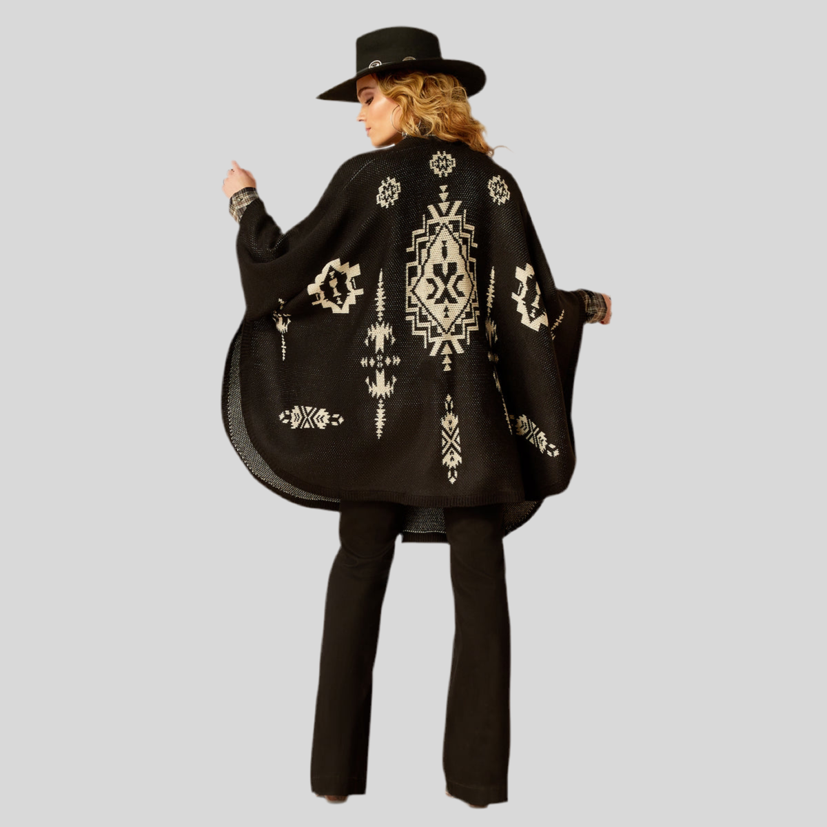 Delta Poncho Black/ Summer Sand 10052047