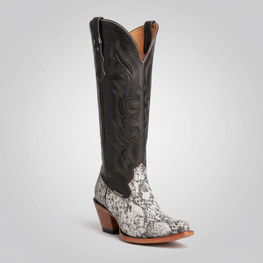 Bota Desobediente Junia Pelo de Vaca