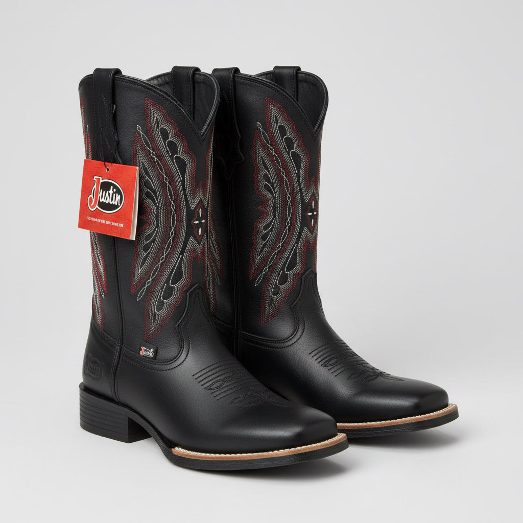 Bota Justin #5639 Classic Negro