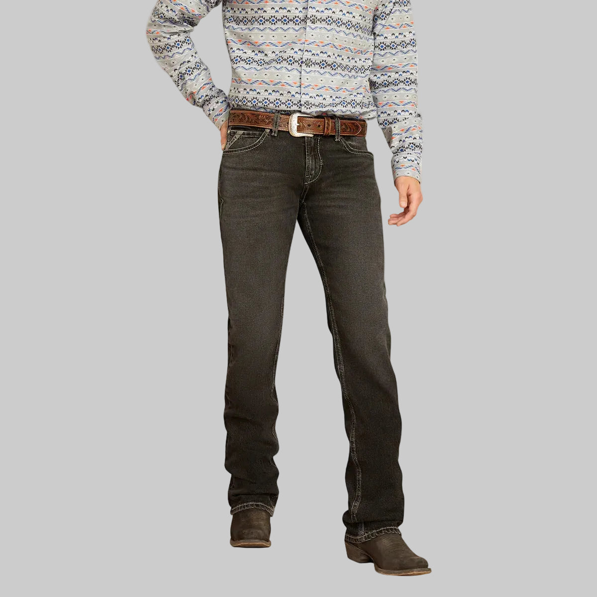 Jeans Ariat M7 Slim Onyx Corte Recto