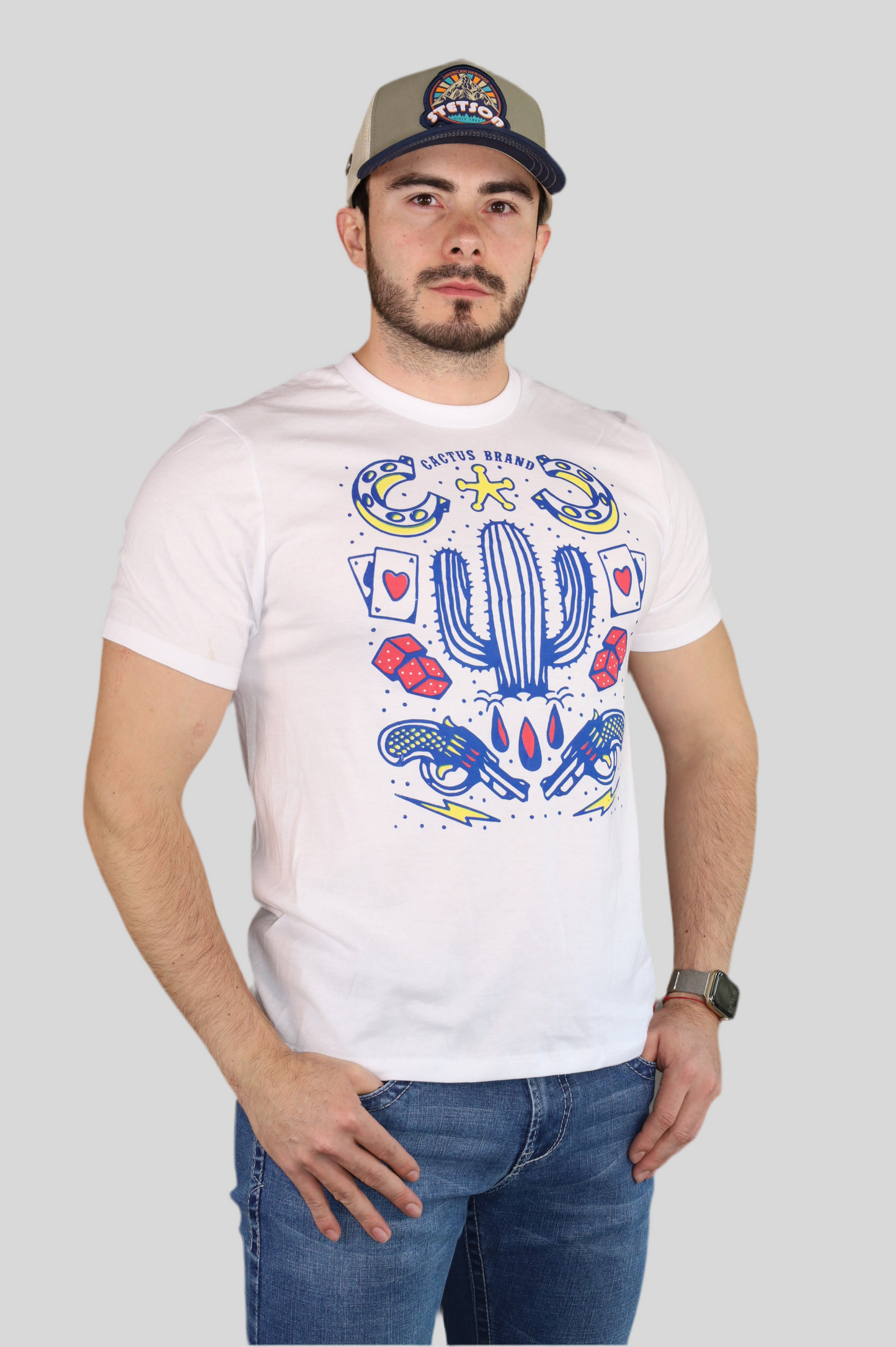 Playera Cactus Brand Naipes