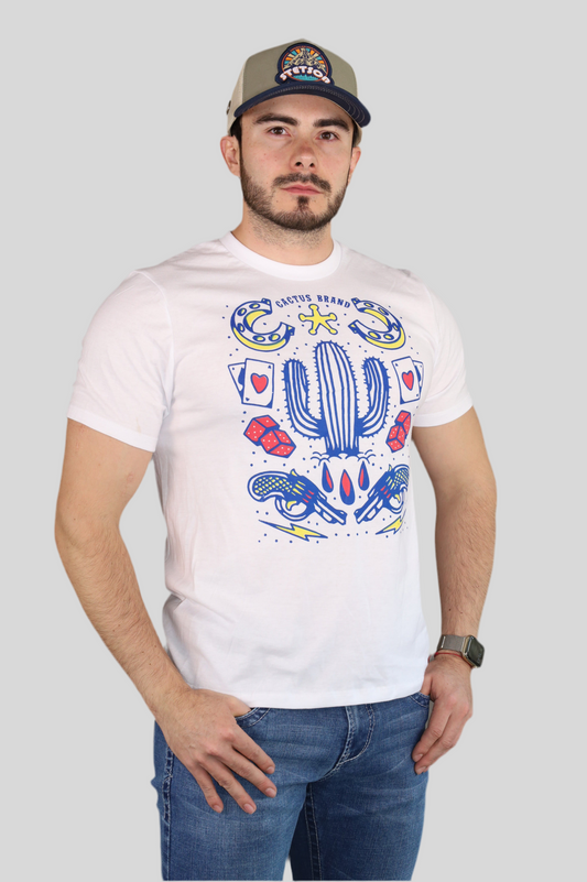 Playera Cactus Brand Naipes