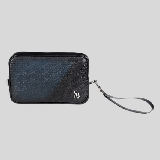 Bolso Fuscus Belly Negro Azul