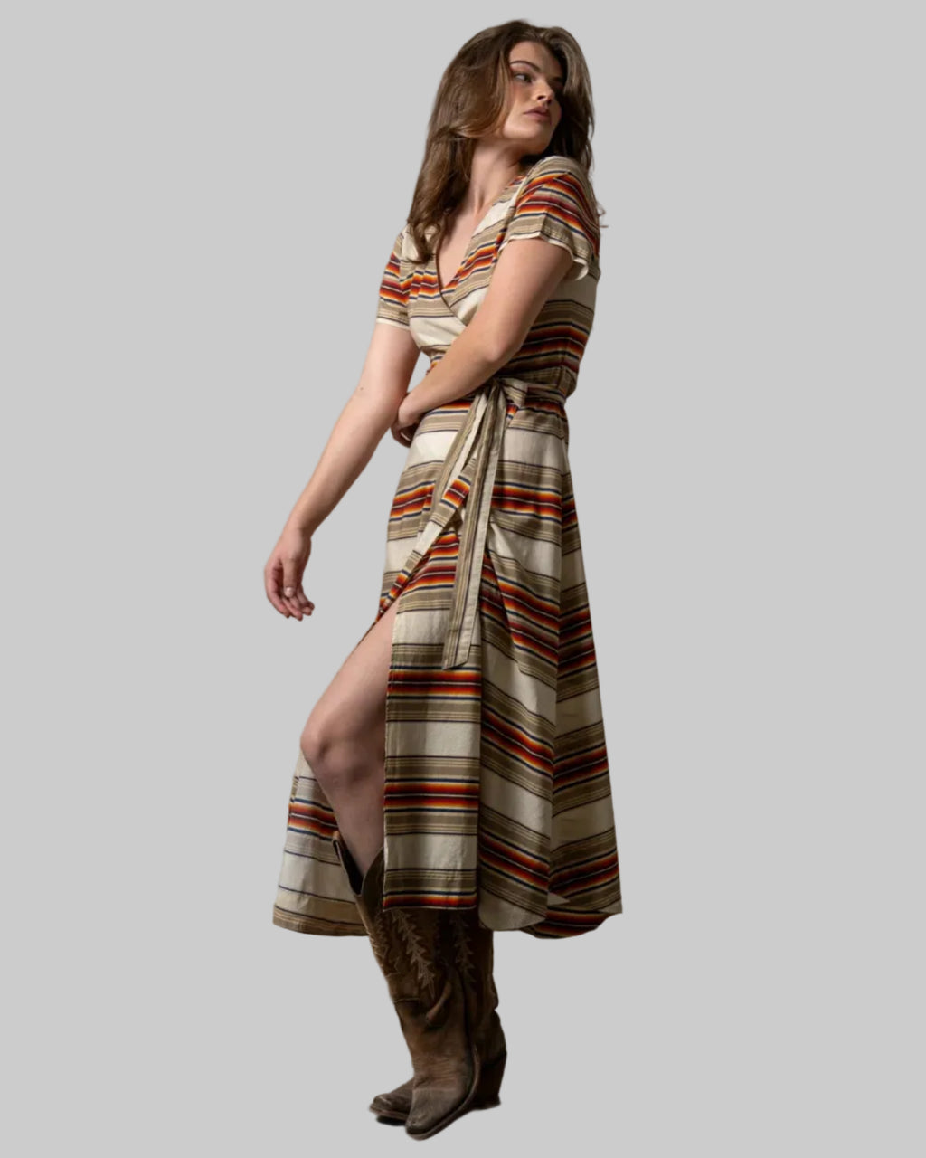 Vestido Kimes Ranch Celeste