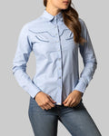 Camisa Kimes Ranch Logo Horn Long Sleeve
