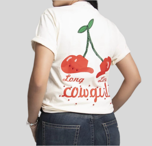 Playera Cactus Brand Cerezas