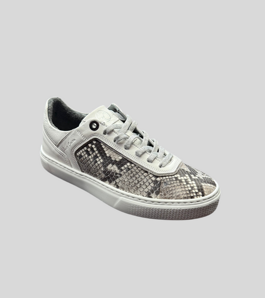 Zapato Cuadra Dama #45EPBPN Piton R/Vaquilla Pandora Beige.