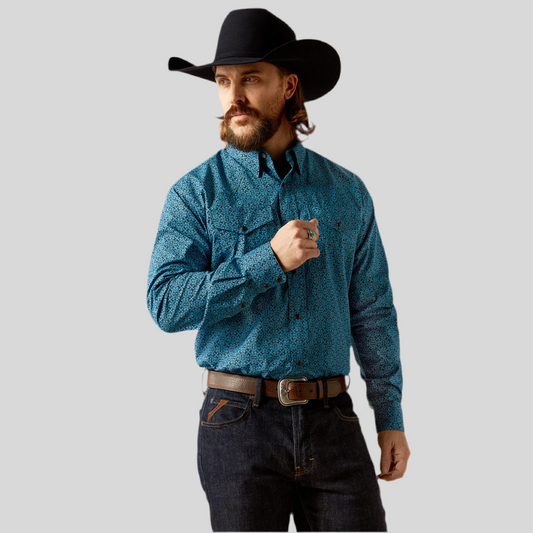 Camisa Ariat Woodrow corte clasico 10053915