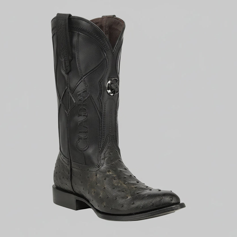 Bota Cuadra Avestruz Gold
