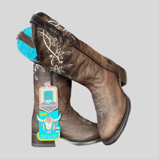 Bota Nokota #8686 Rhino Loco Canela. IVVONE 20