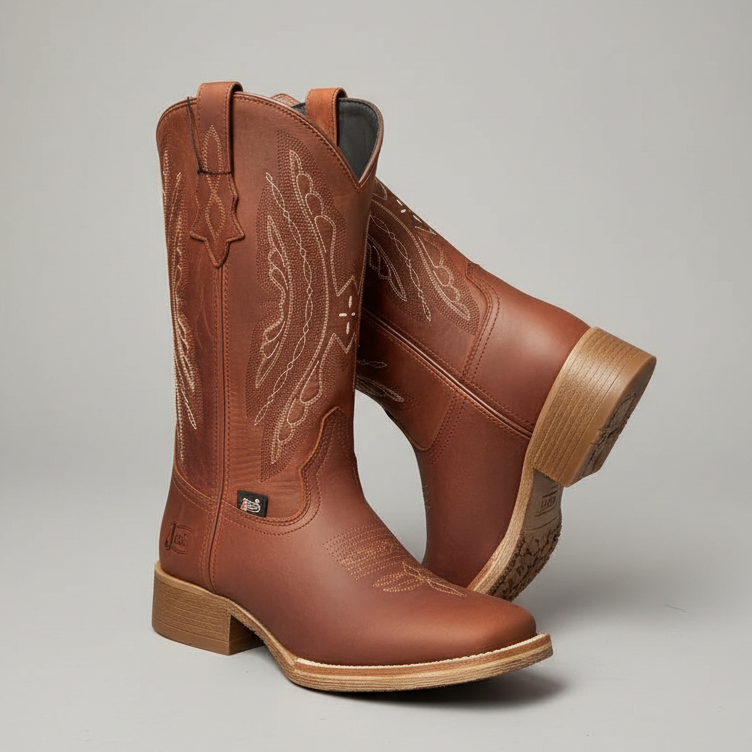 Bota Justin #5638 Crazy Cobre