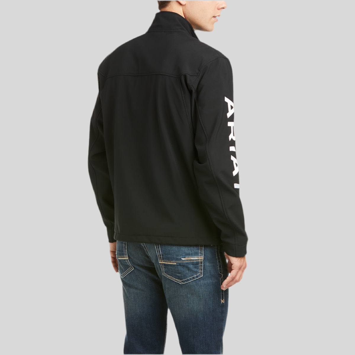 Chamarra Ariat New Team Softshell Negro 10019279