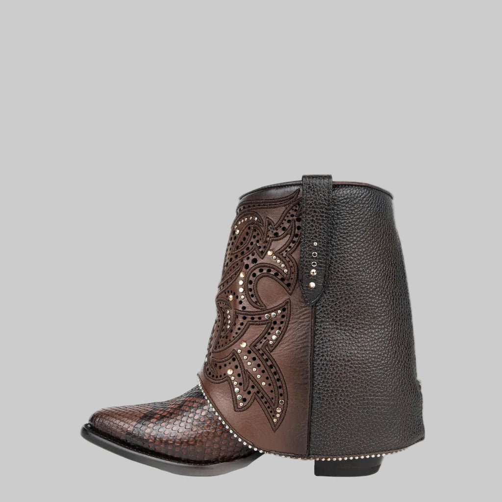 Botin Cuadra Piton Belly Plunge Trufa 4A43PH