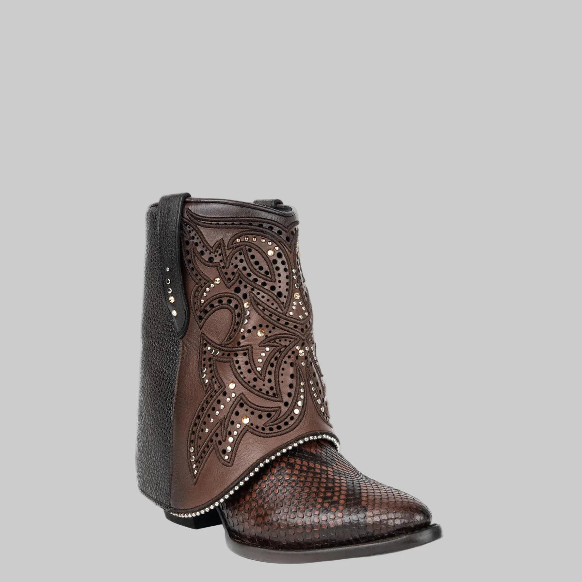 Botin Cuadra Piton Belly Plunge Trufa 4A43PH