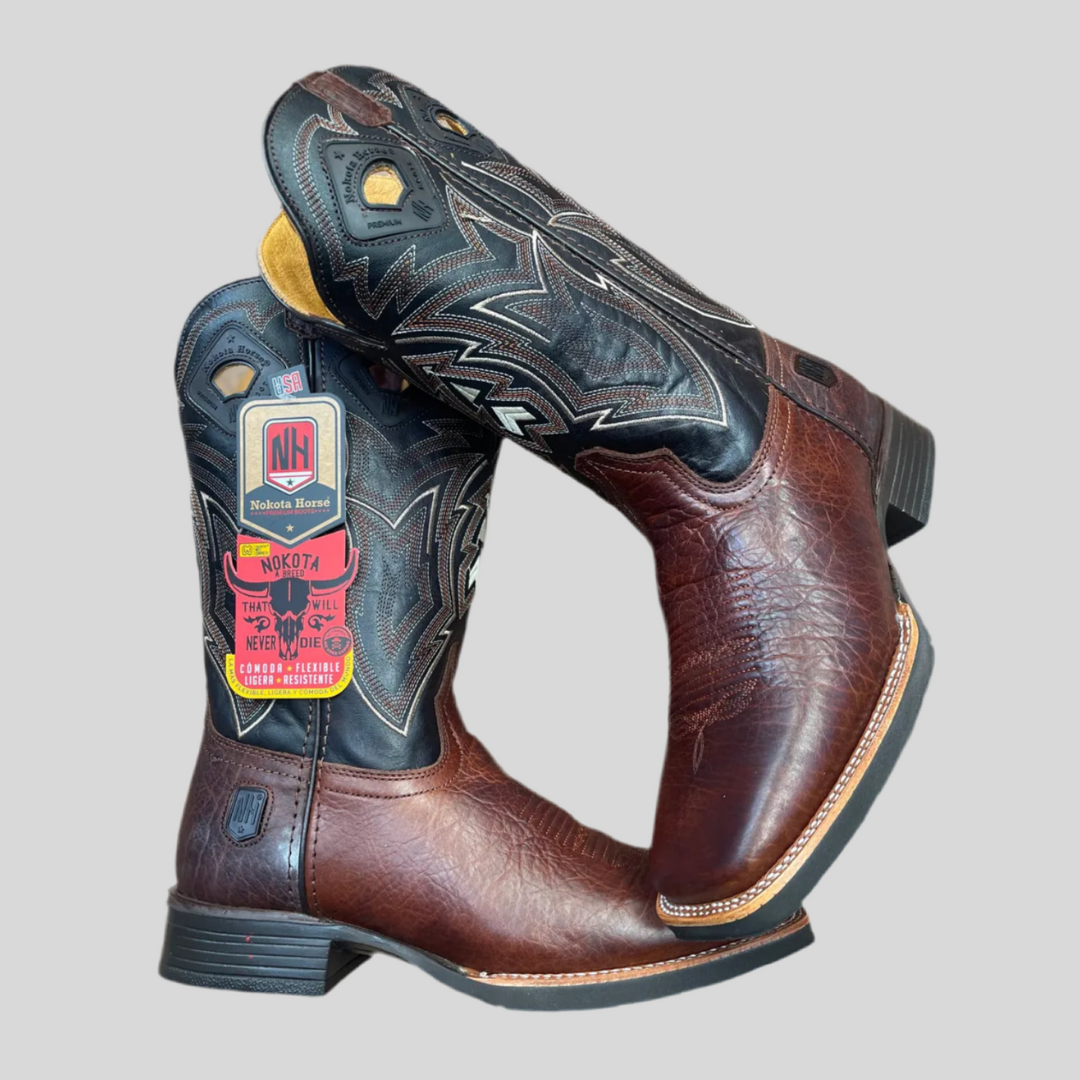Bota Nokota #8670 Bisonte Redwood. MORGAN  18