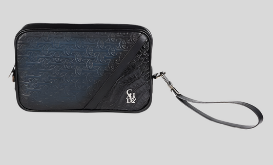Bolso Fuscus Belly Negro Azul