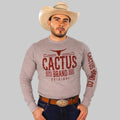 Playera Cactus Brand Térmica
