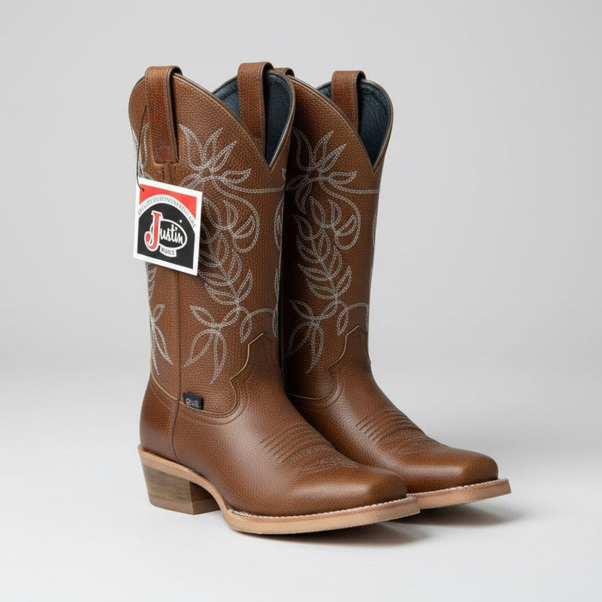 Bota Justin #5488 Astrakan Tabaco