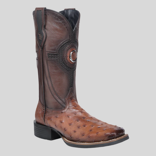 Bota Cuadra Caballero #3Z2SA1 Avestruz Brandy