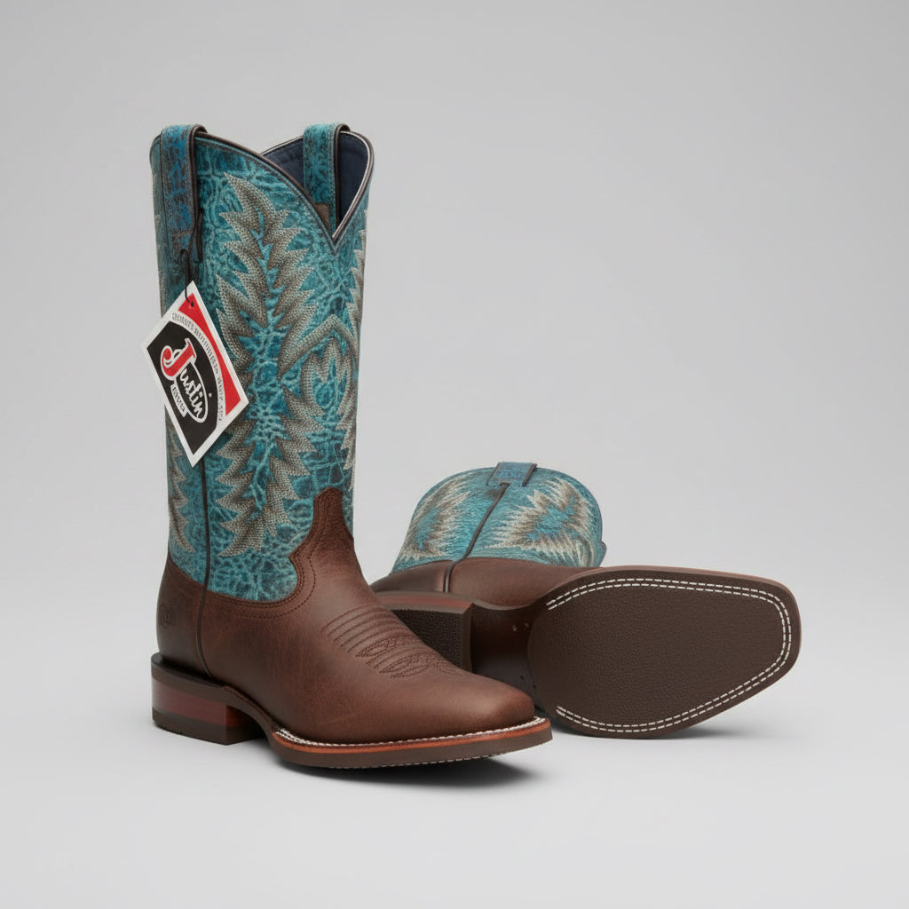 Bota Justin #5518 C Mac Cat Tan.