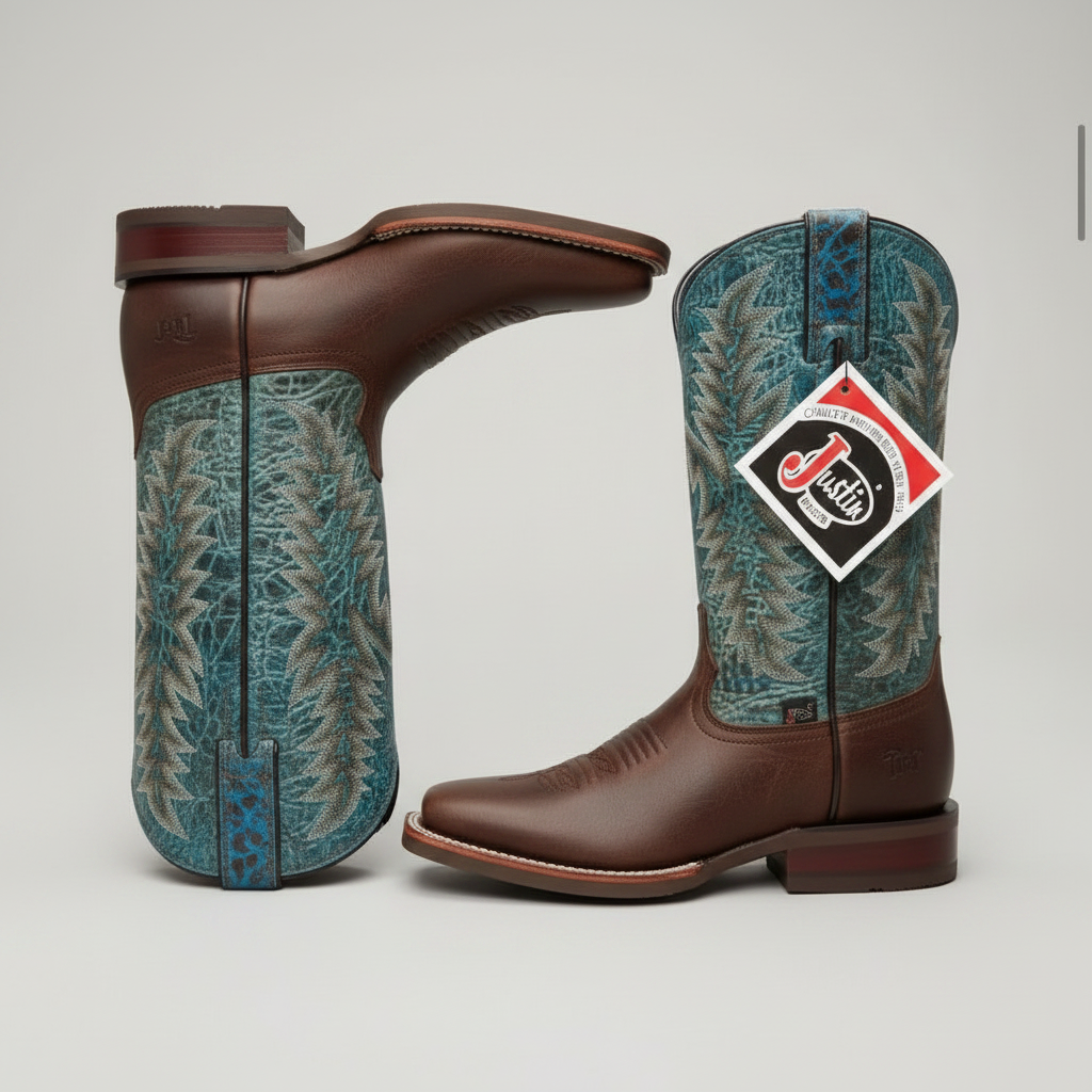 Bota Justin #5518 C Mac Cat Tan.