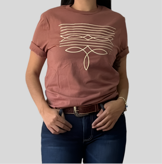Playera Cactus Brand Ringlee Nude